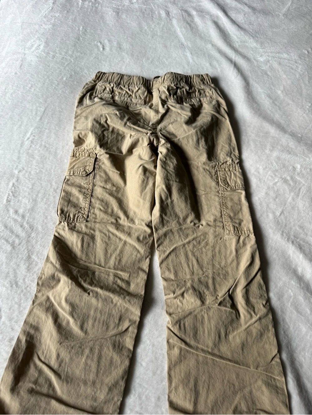 Gymboree Tan Cargo Pants with Elastic Waist
